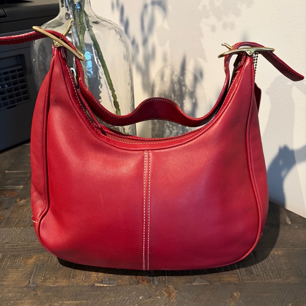 Coach Y2K Legacy West Zoe Crescent Hobo Bag EUC